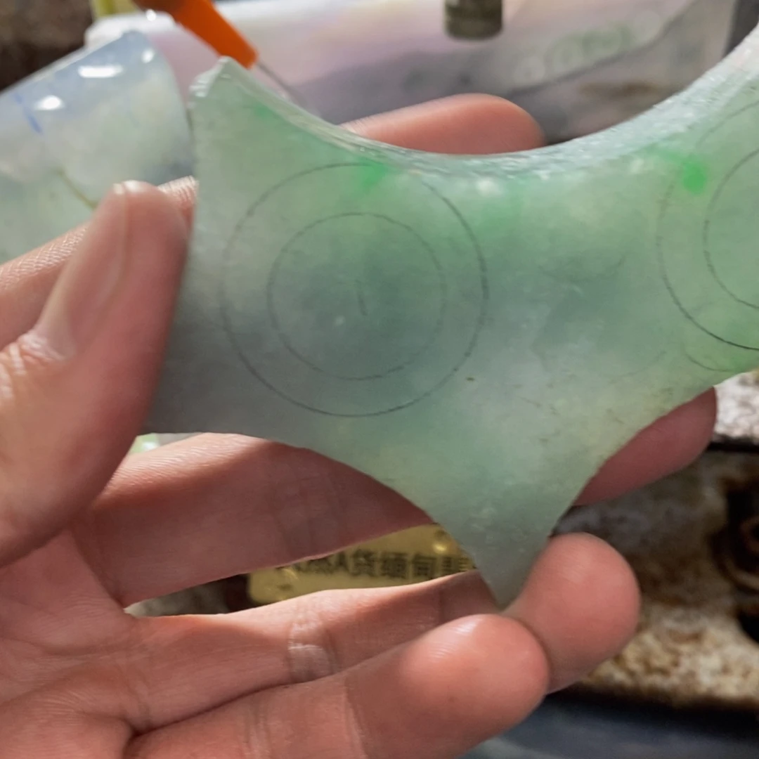 开***心定制翡翠未镶嵌定制