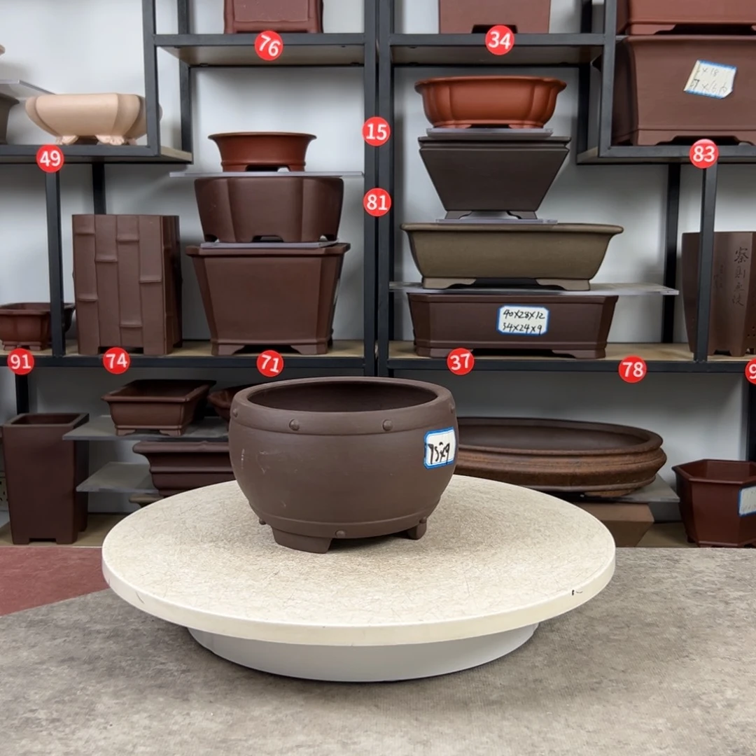 紫砂花盆15.5内口9深88888888