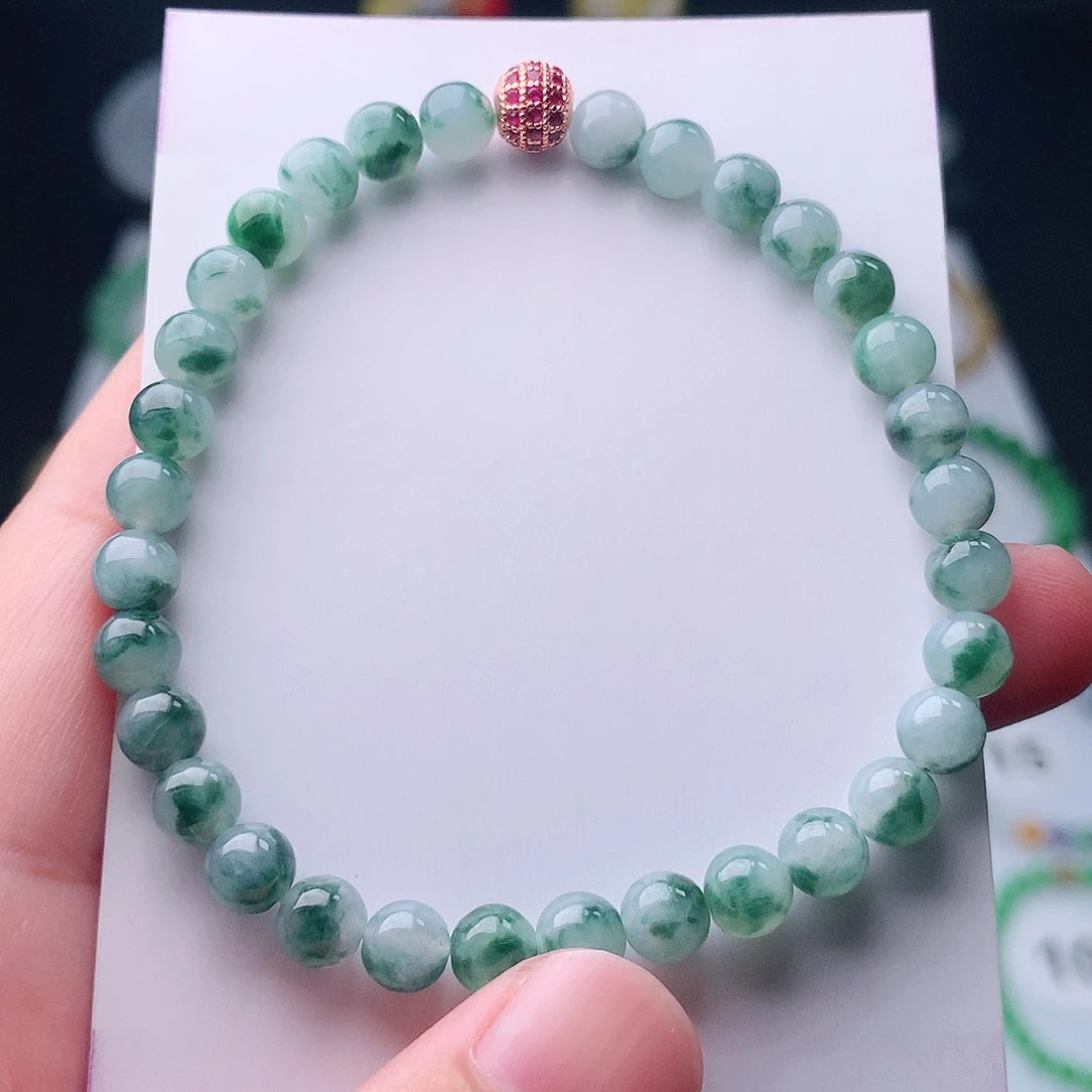 未镶嵌手串翡翠翡翠