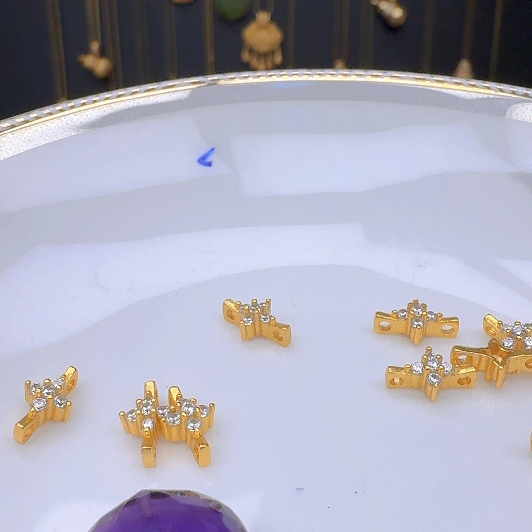 紫晶银S925镶嵌颈饰紫水晶925镶嵌8