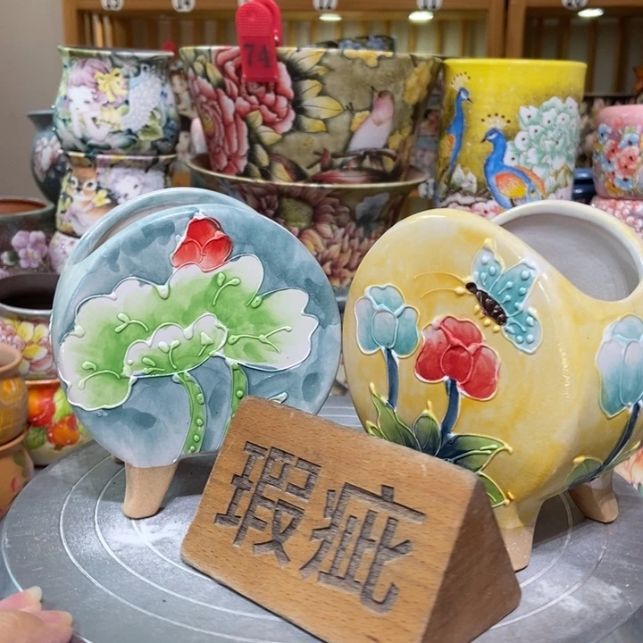景德镇艺术手绘作品