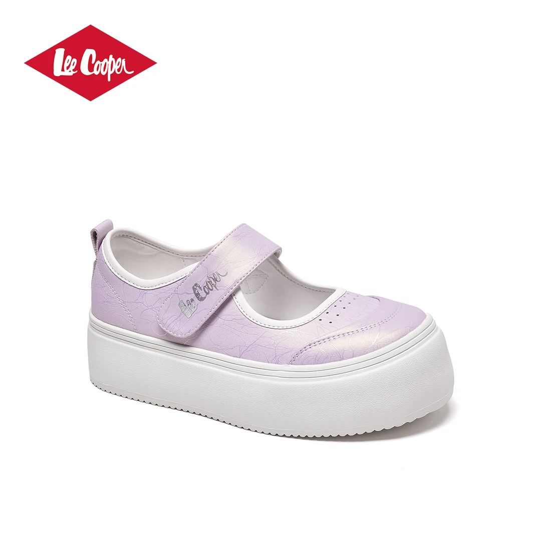 LEE COOPER【檐絮浮春】厚底增高休闲鞋女2025夏款丑萌大头鞋单鞋