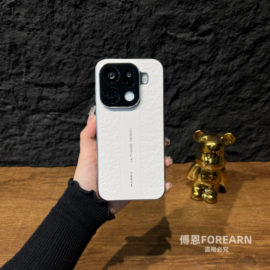 适用于oppofindx9手机壳oppofindx9pro保护套findx9龙纹findx9pro