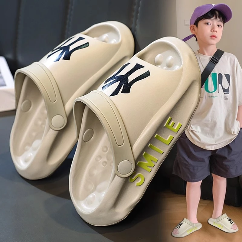 36l℃断码踩屎感男童拖鞋两穿夏季2025新款儿童沙滩鞋男孩防滑超