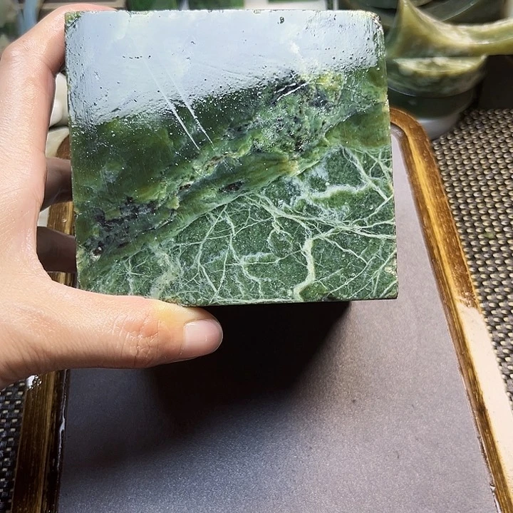 和田玉玉牌未镶嵌栀*