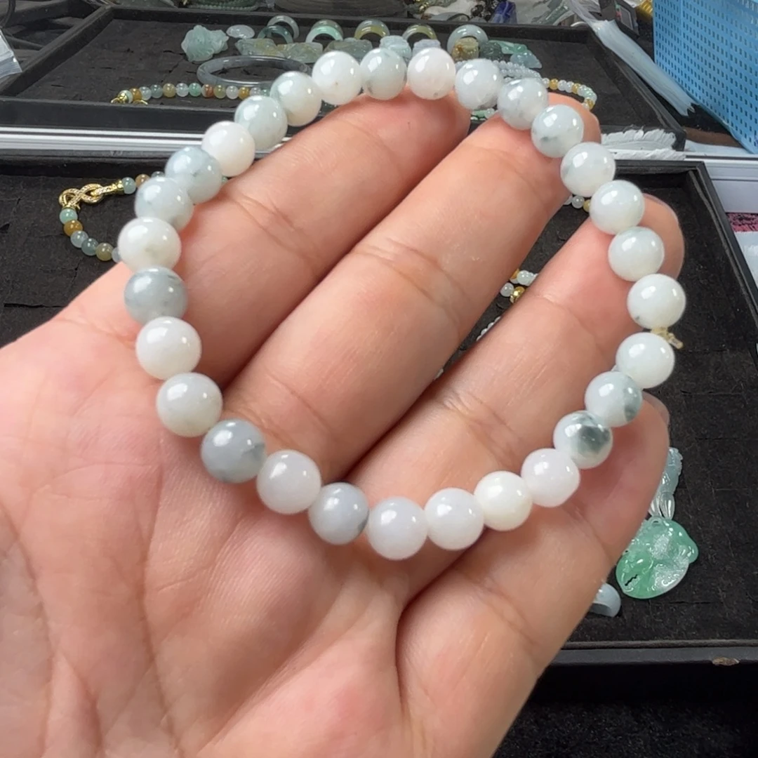 定制翡翠未镶嵌6.5