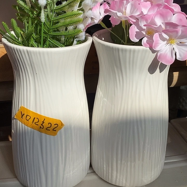 陶瓷花盆有孔 瑕疵介意勿拍