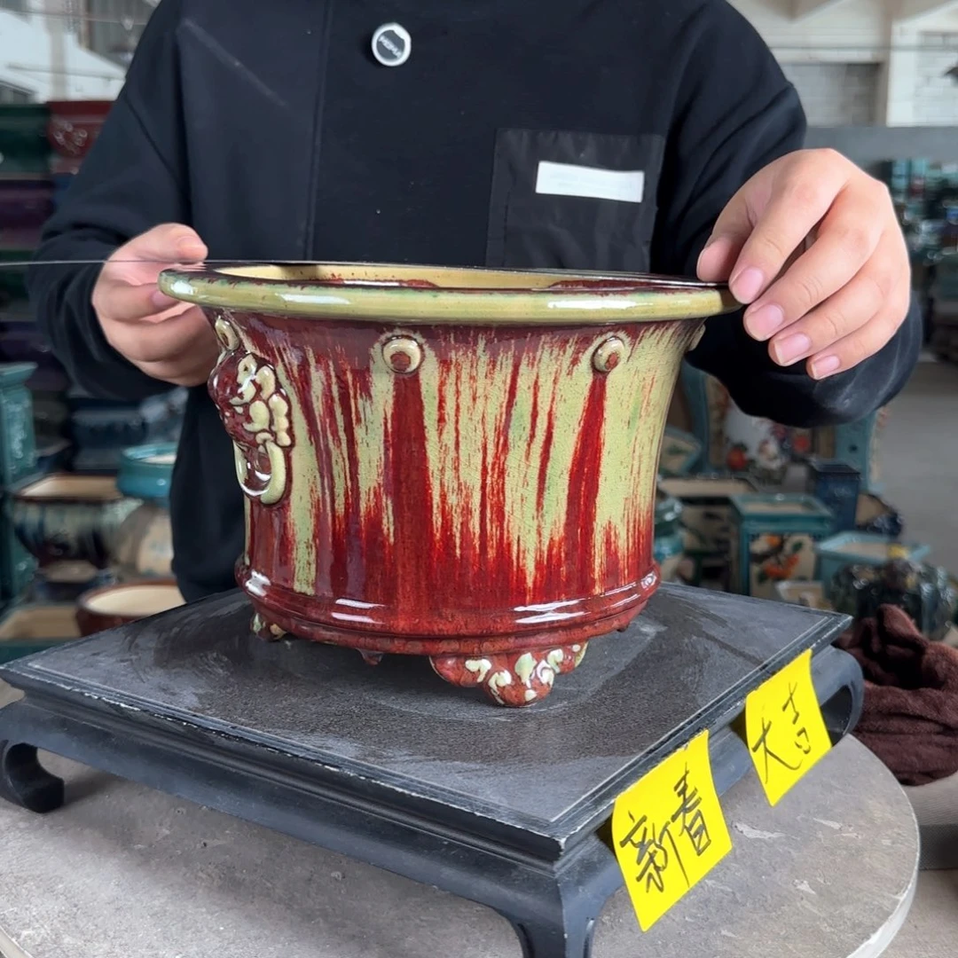 陶。一风堂石湾花盆