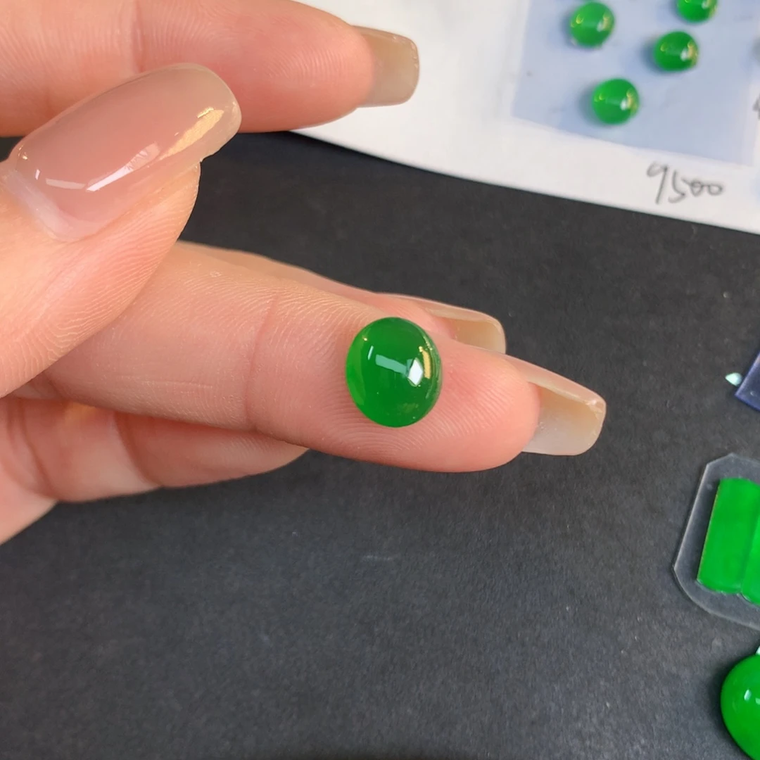 翡翠裸石9.24/8.14/3.57翡翠翡翠