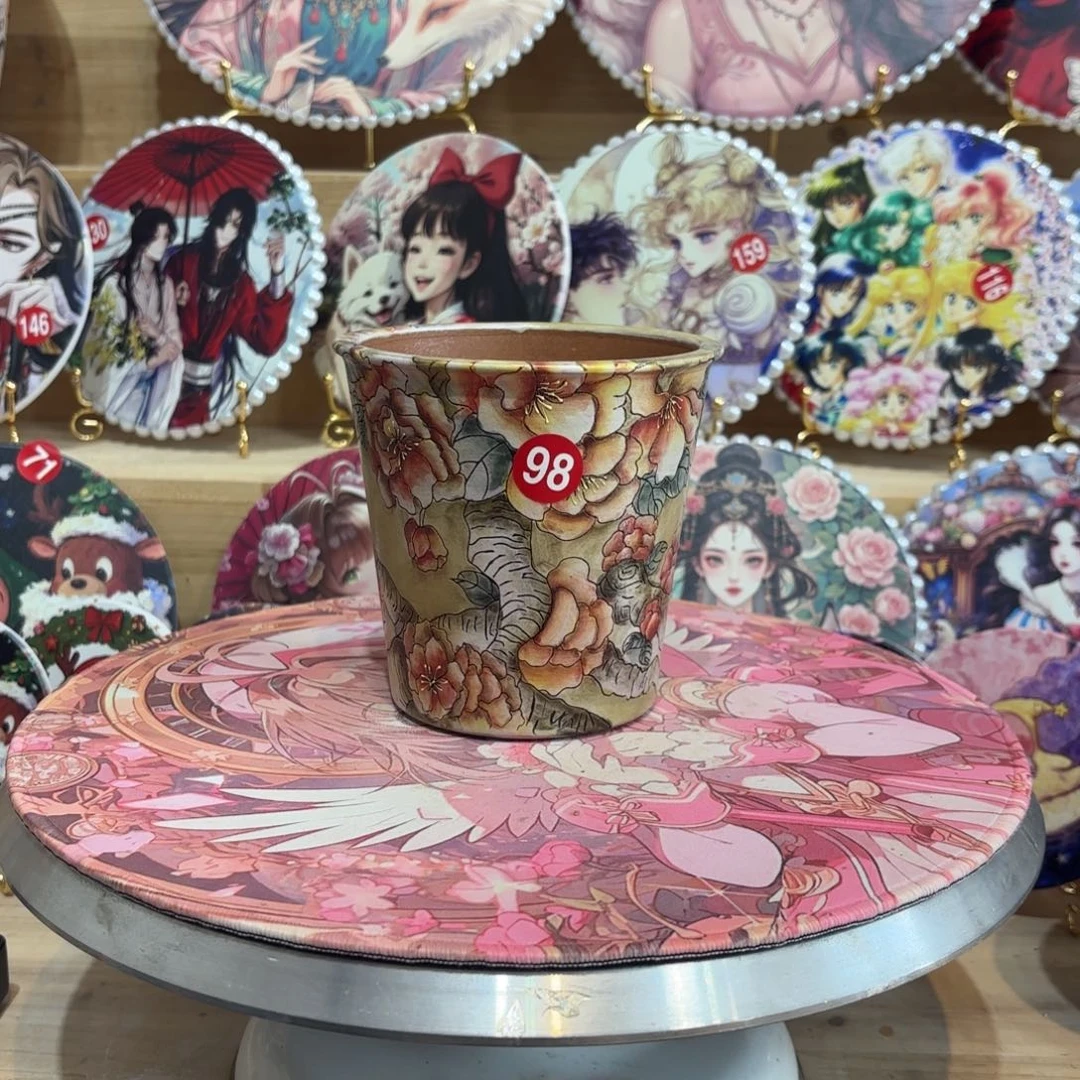 景德镇手绘花盆陶瓷10/11