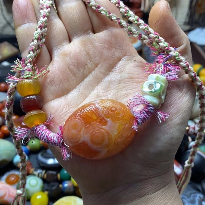 玛瑙/玉髓未镶嵌颈饰