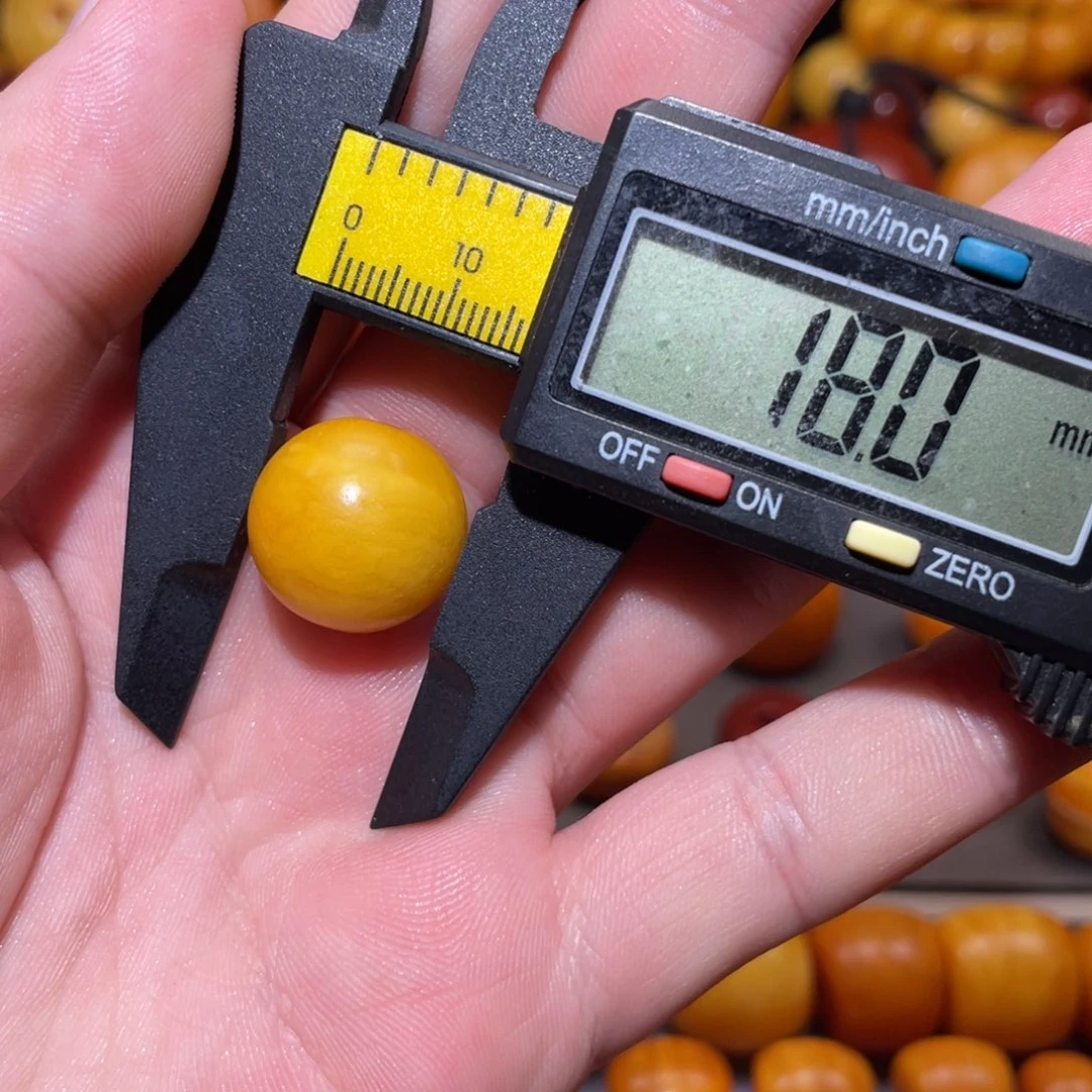 未镶嵌琥珀裸石苹果珠