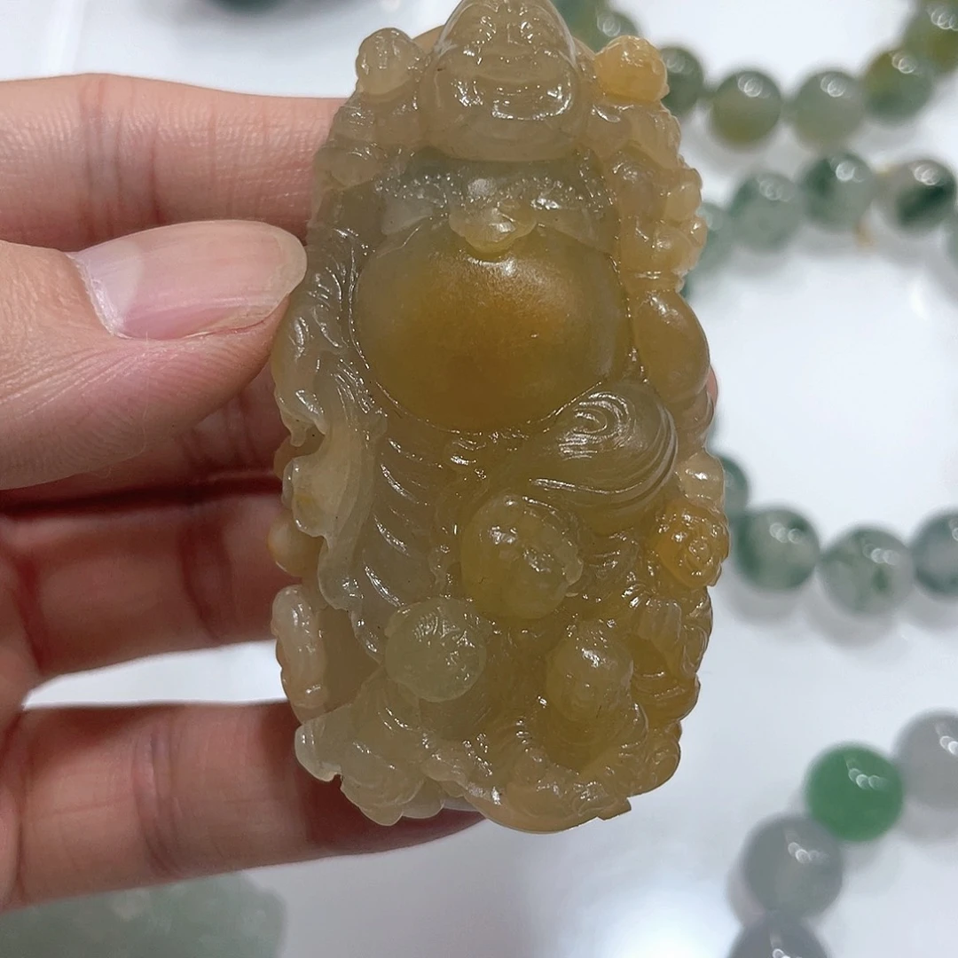 未镶嵌定制翡翠毛货