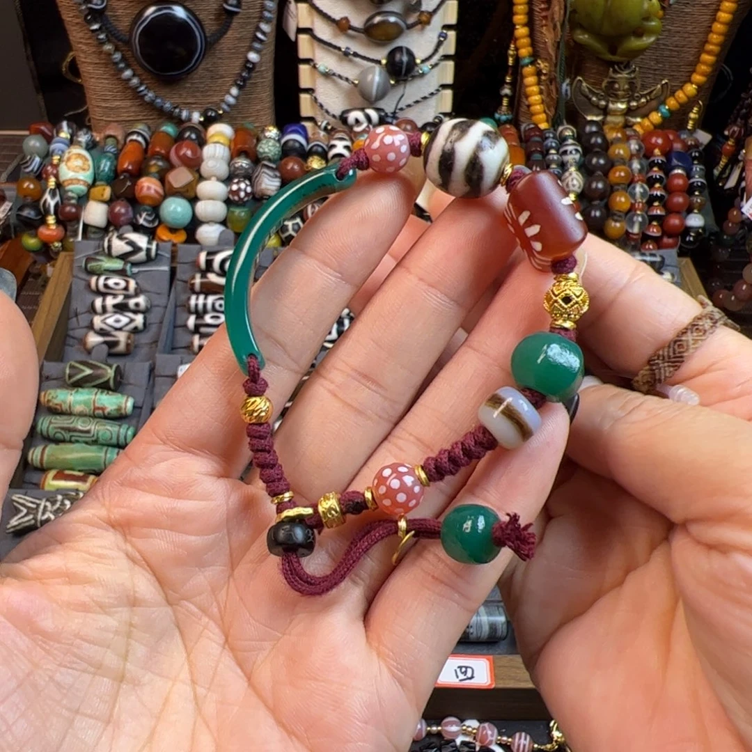 玛瑙/玉髓未镶嵌手链