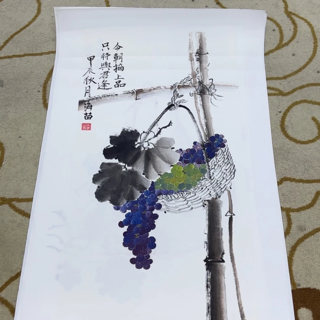 国画国画老师作品刘