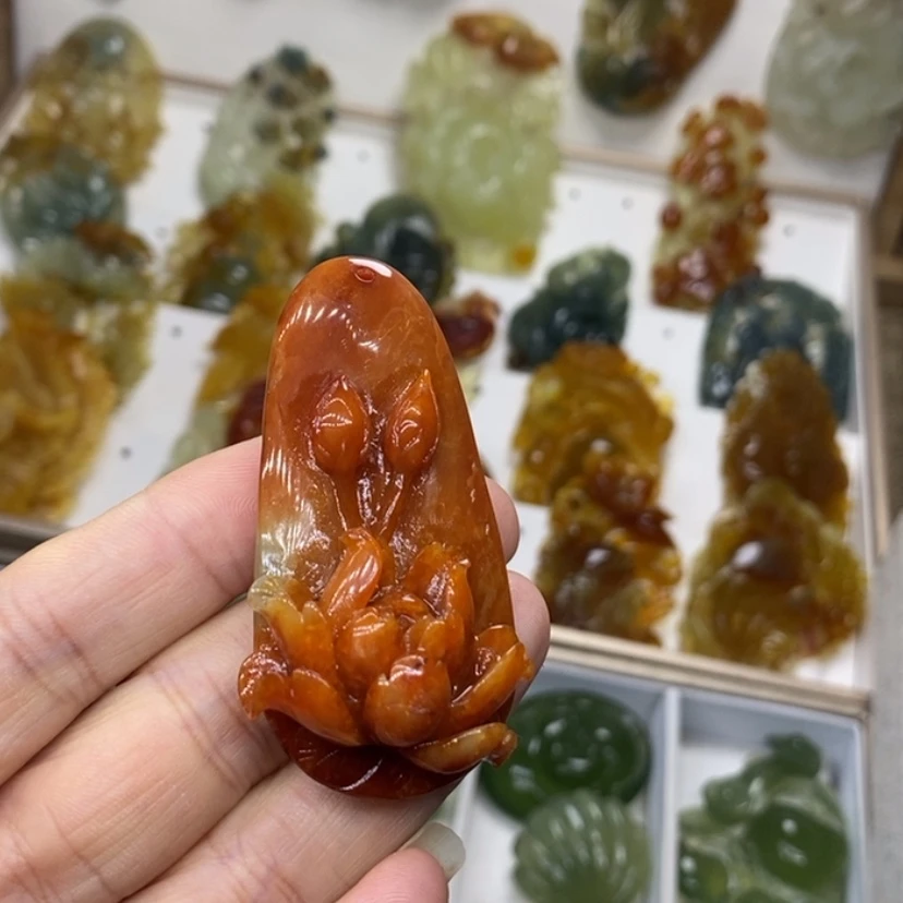 【闪购商品】未镶嵌蛇纹石玉颈饰