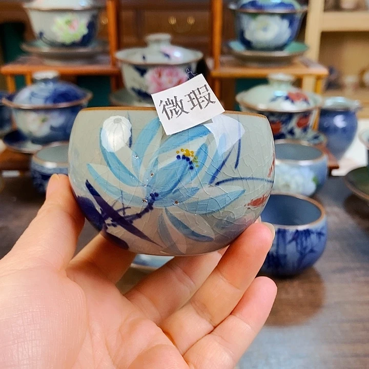 瓷片手工制作工艺精湛等