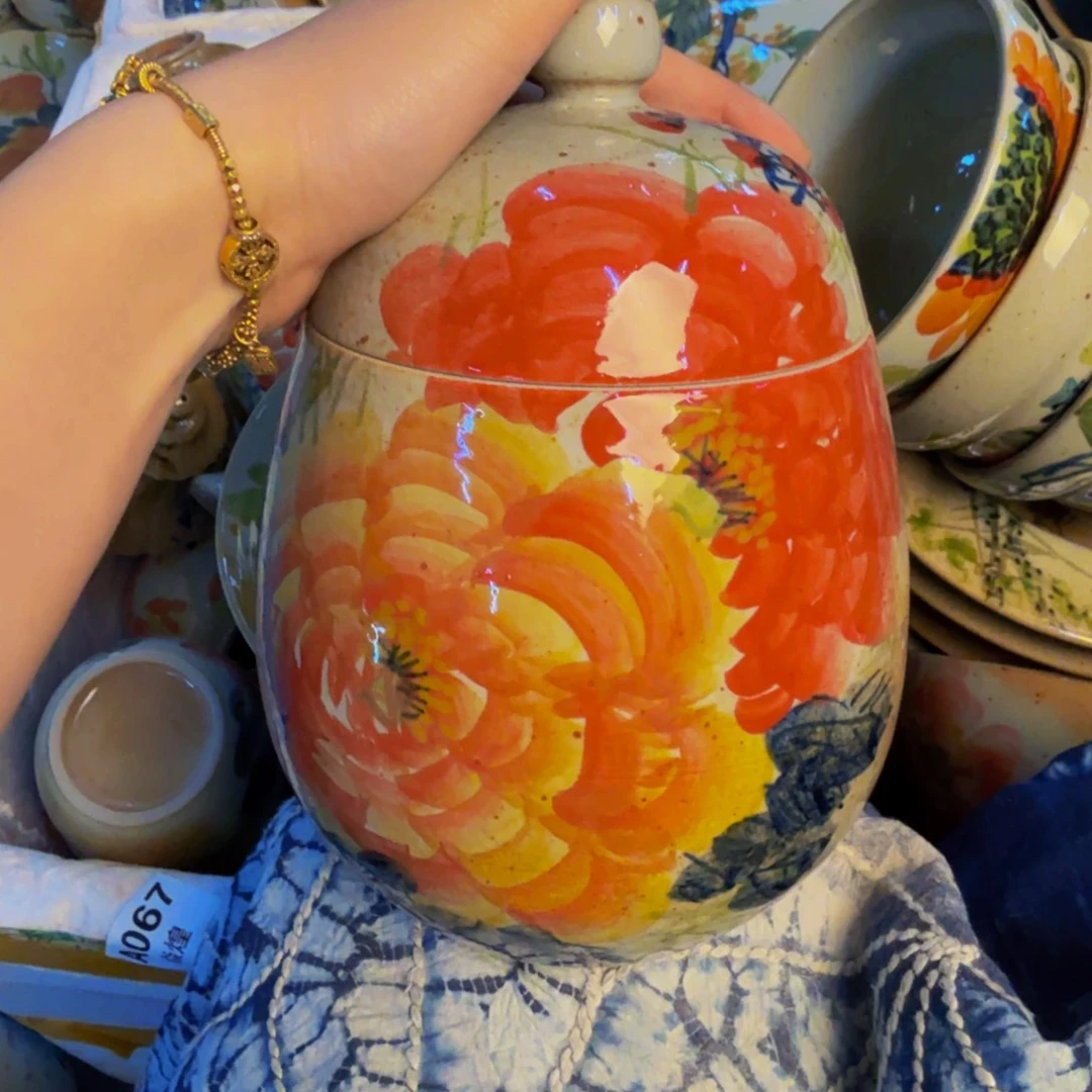 瓷片景德镇陶瓷手工手绘