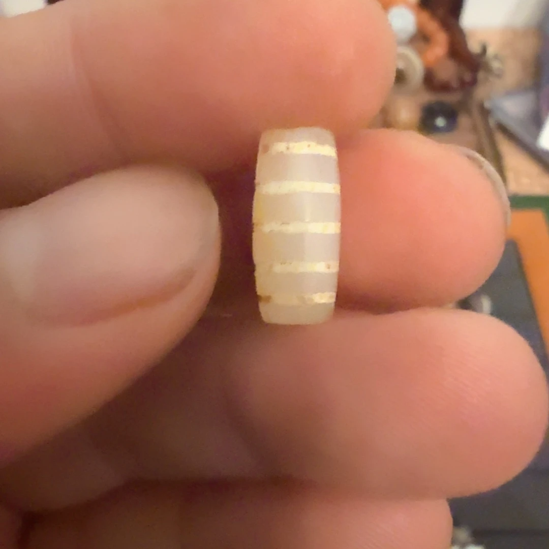 玛瑙/玉髓单珠未镶嵌扎**勒