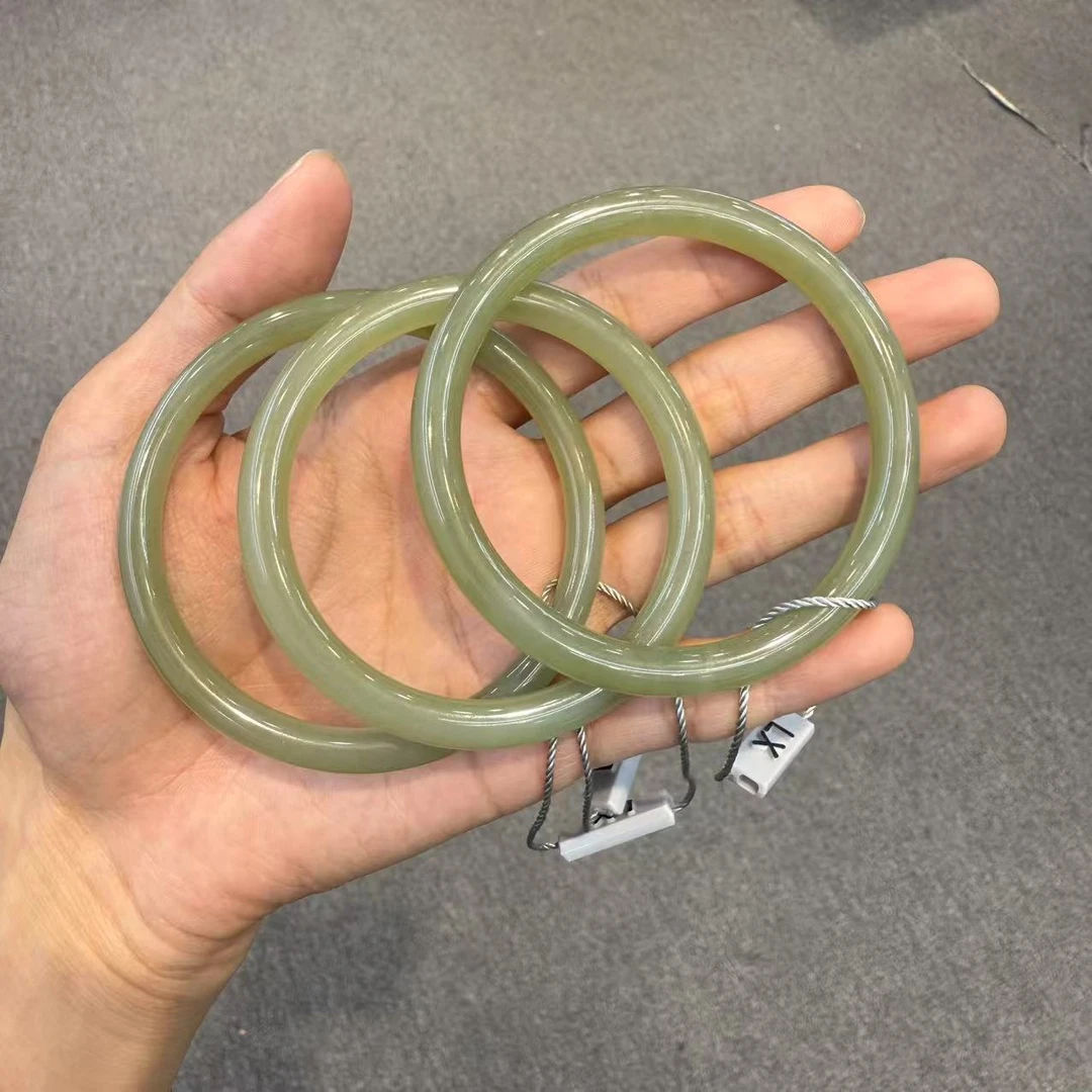 【举石臻品】TH0707-5120-323和田玉手镯（圈口自选/一件/多样性发）Z