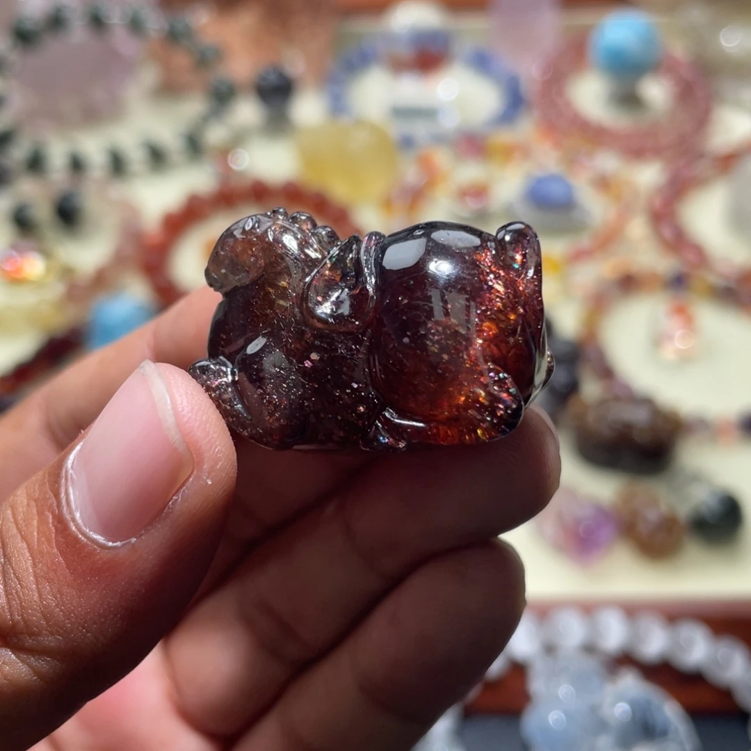 K***）堇青石吊坠未镶嵌