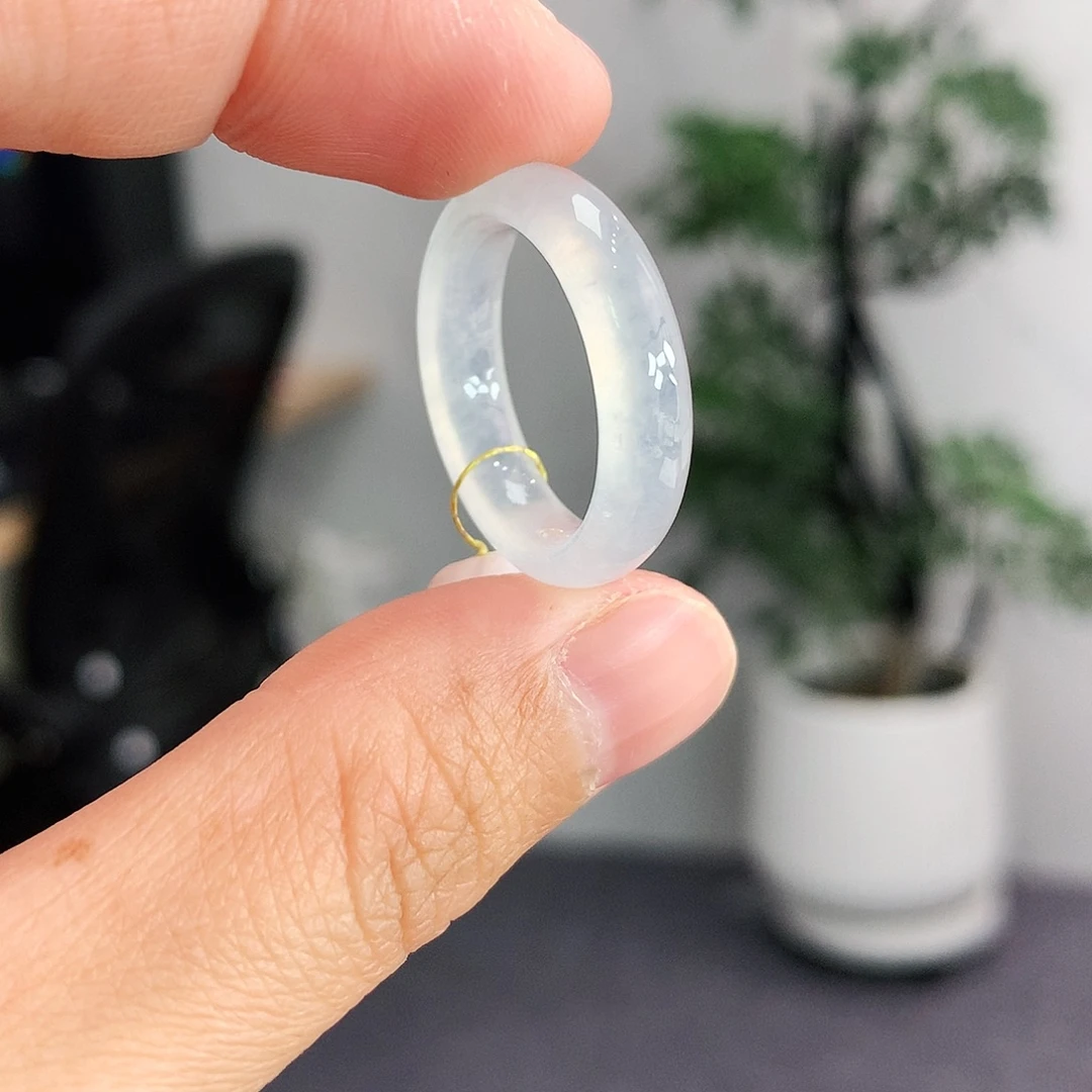 翡翠未镶嵌戒指15号