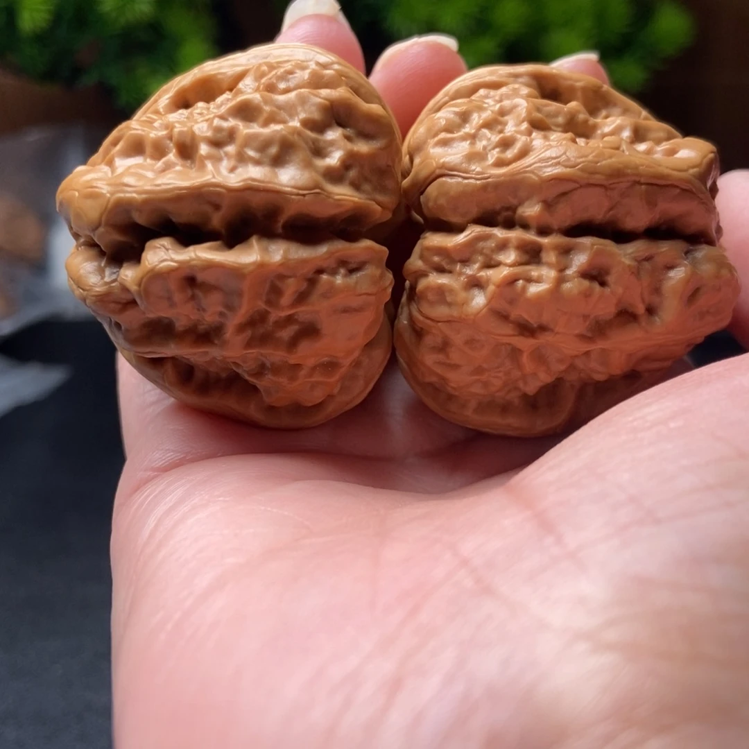 文玩核桃把件蛤蟆头43