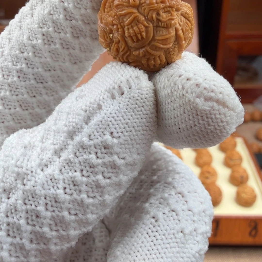 猴头核桃吊坠四象神兽