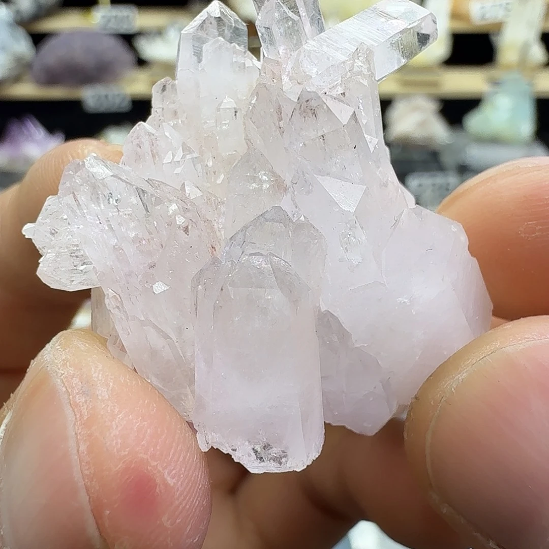 石材粉色利姆利亚水晶