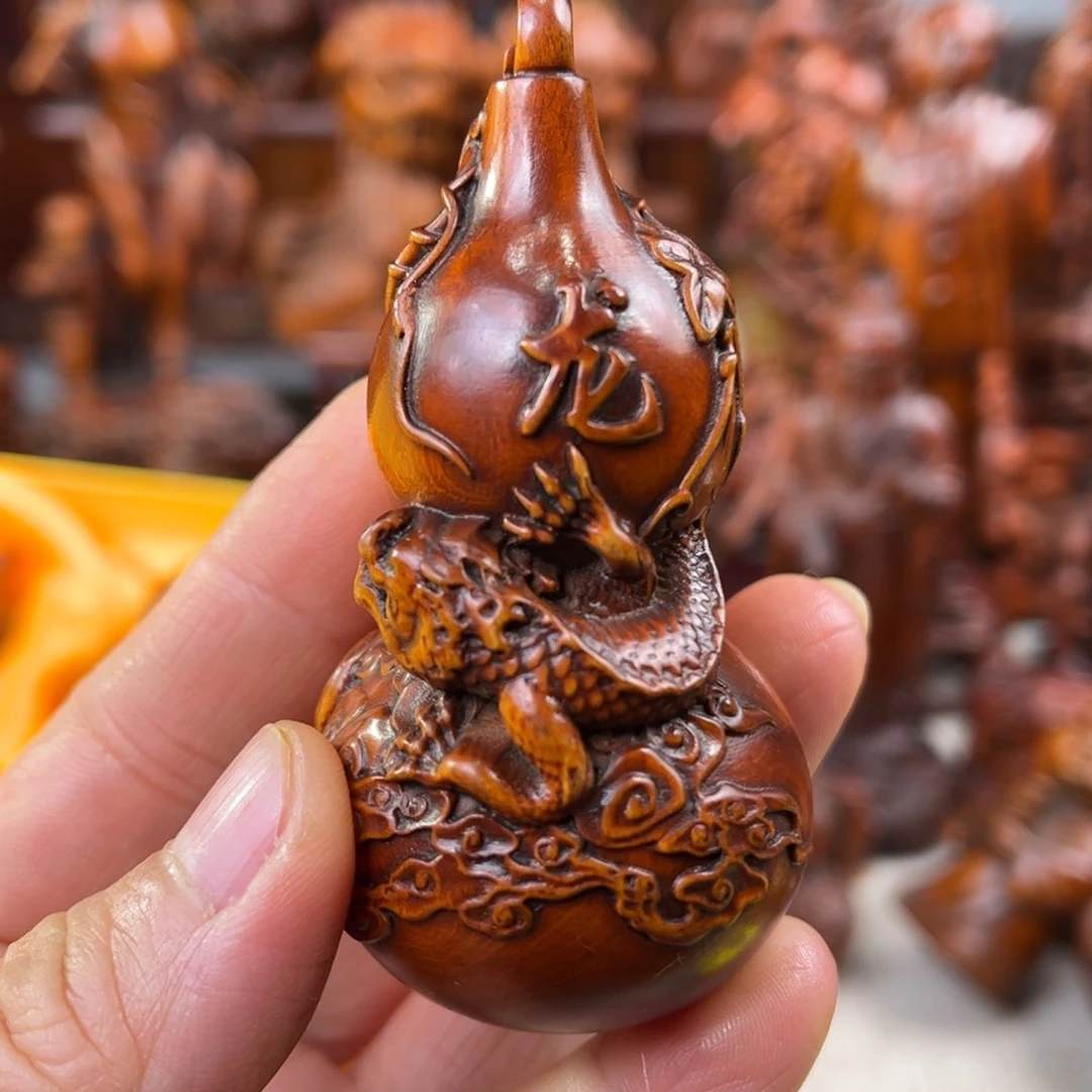 木黄杨木雕刻艺术 龙