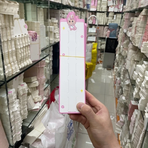 拉布布新款发夹五卡摆摊自用Diy