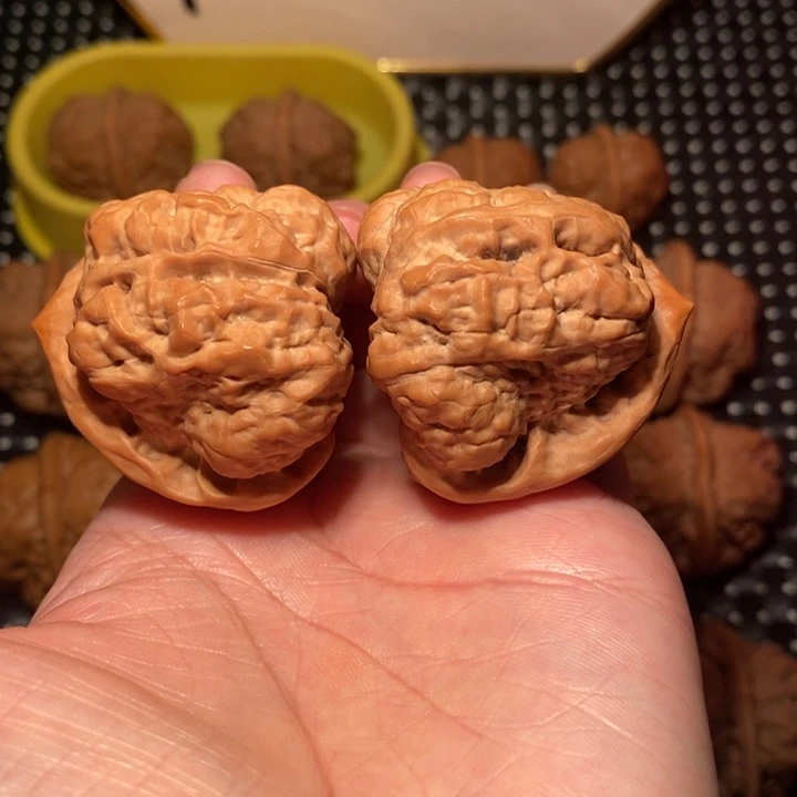 文玩核桃把件四开小掐腰超大腿三角箭毒蛙王