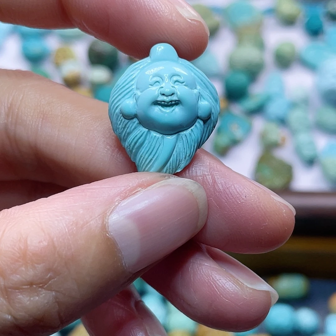 绿松石未镶嵌配饰