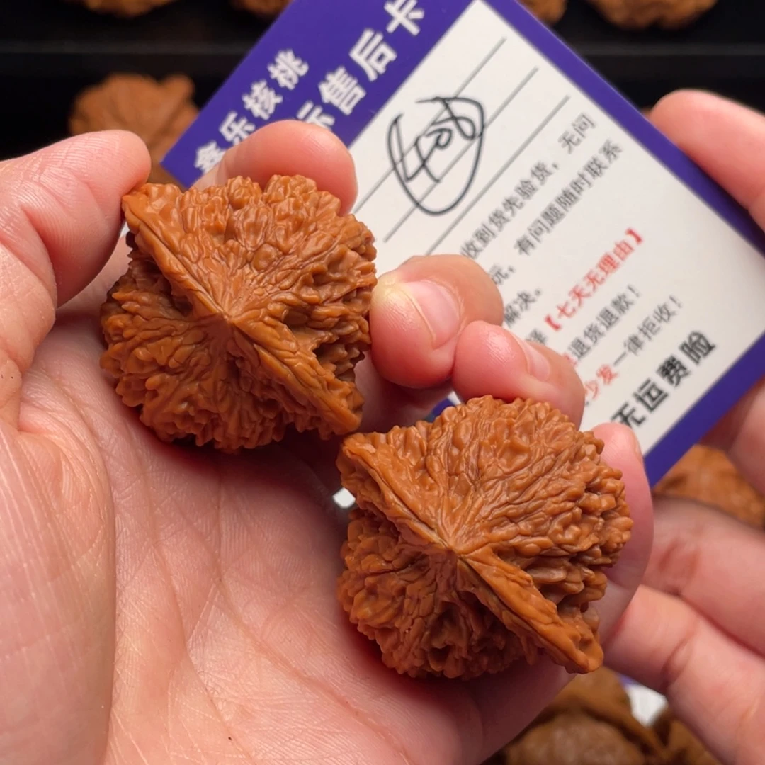 青***旾文玩核桃把件满天星41