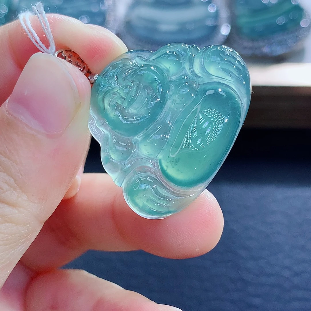 未镶嵌挂件翡翠翡翠