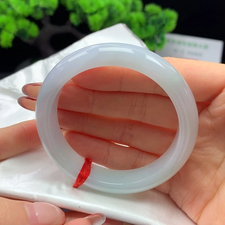 翡翠手镯未镶嵌54正圈