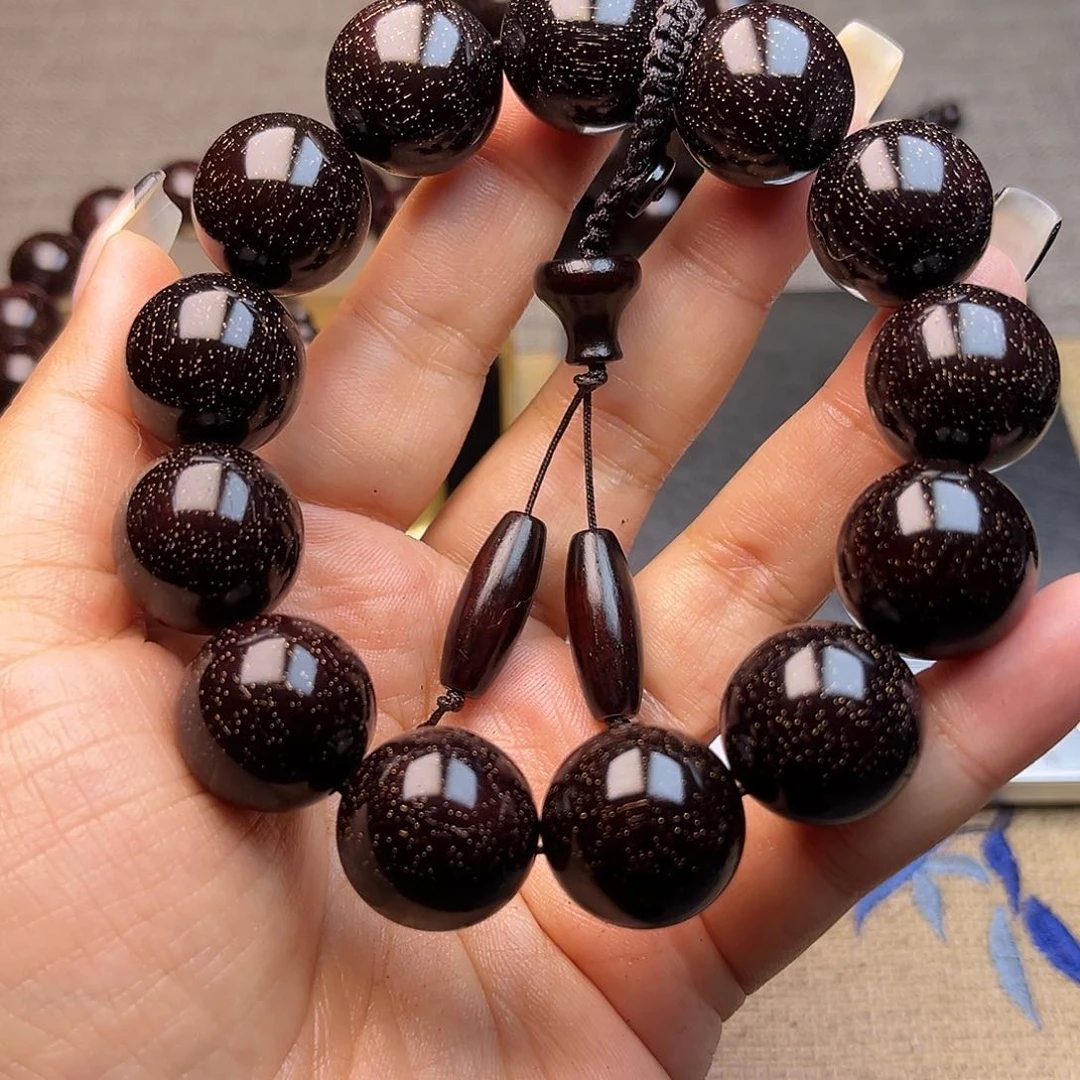 檀香紫檀（小叶紫檀）1.8 13颗爆星