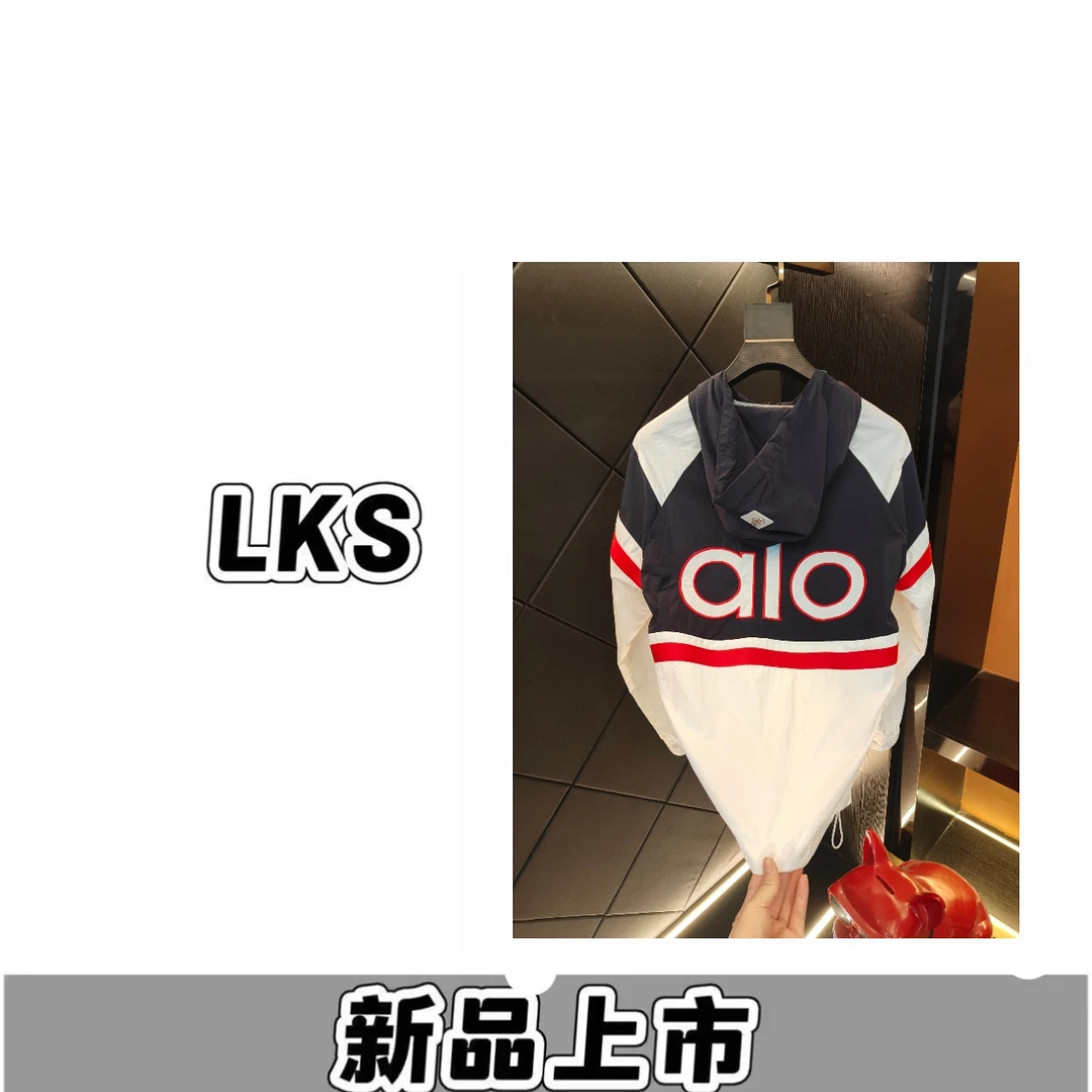 小辛-E255-夏季新款时尚潮牌拼接百搭时尚连帽防晒外套男女同款