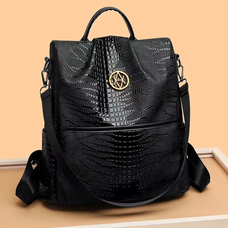 【工厂直销】（30*15*31）（背开式防盗双肩背包）赠单肩带百搭1212