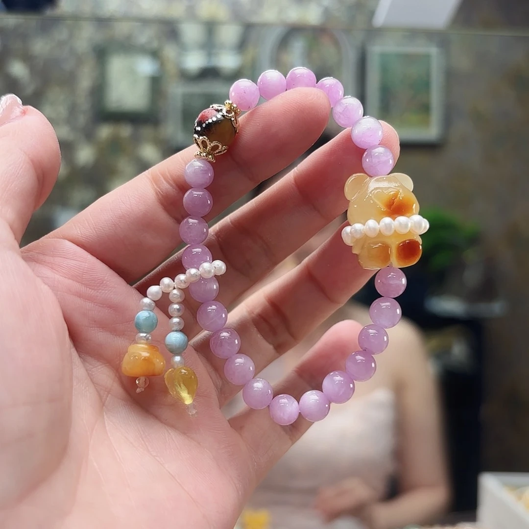 未镶嵌琥珀手链琥珀