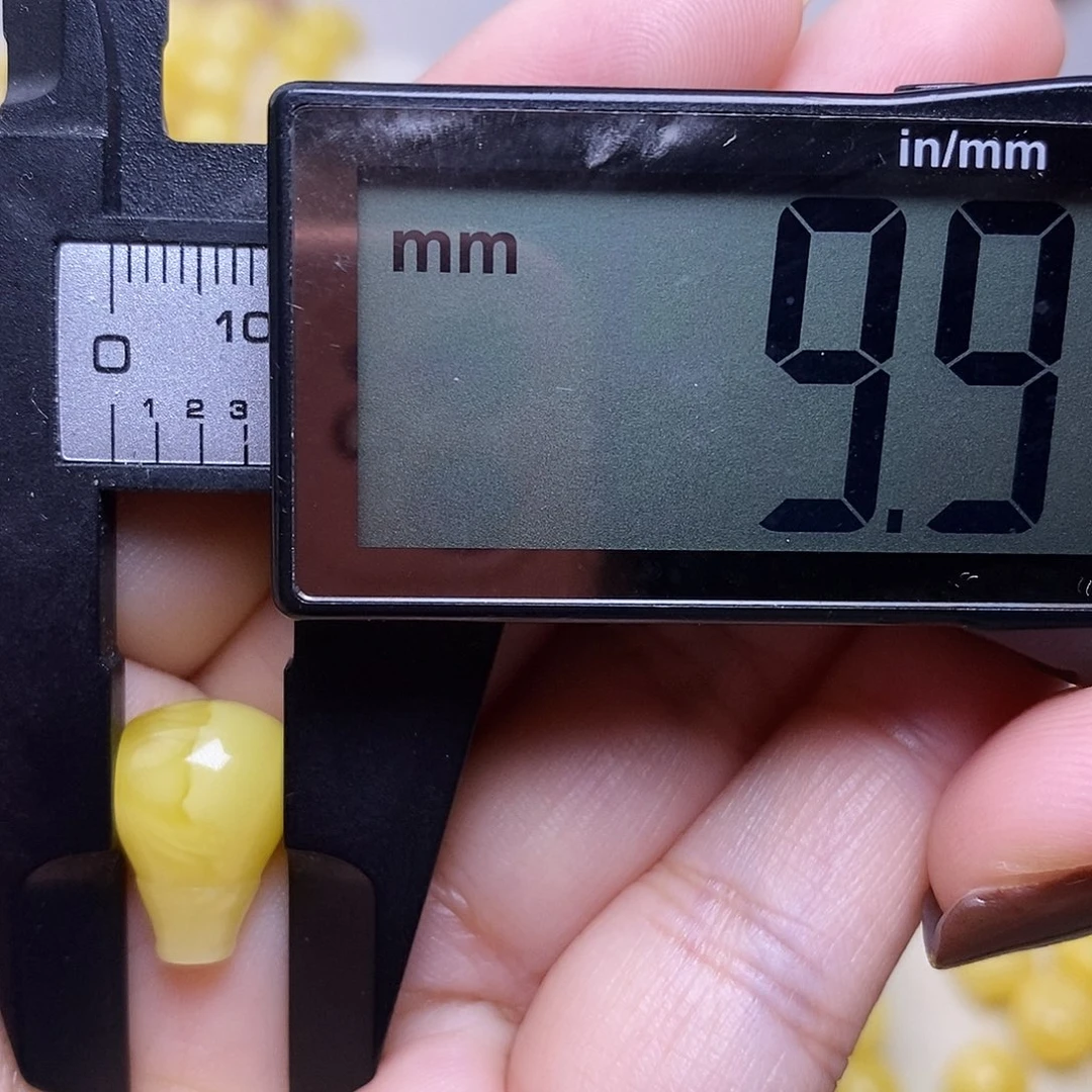 裸石琥珀未镶嵌蜜蜡三通