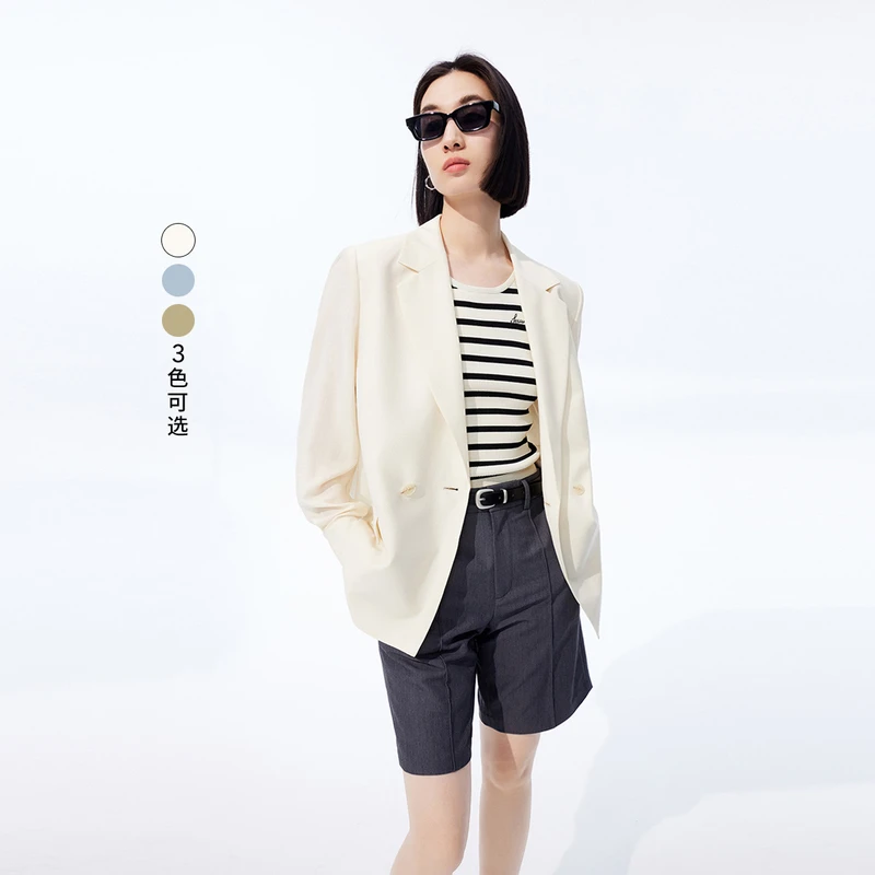 LILY夏新款女装西装123239C2923