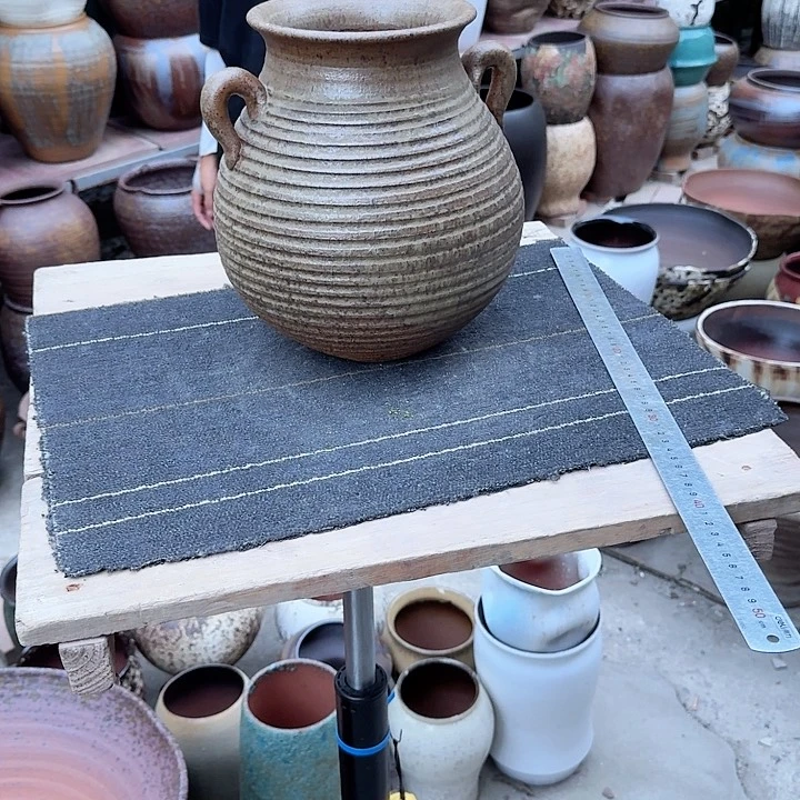 紫砂花盆高度26口径15无孔