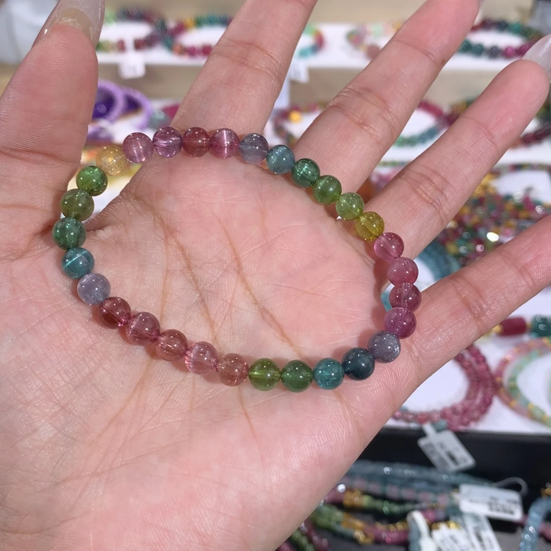 未镶嵌碧玺手链手串