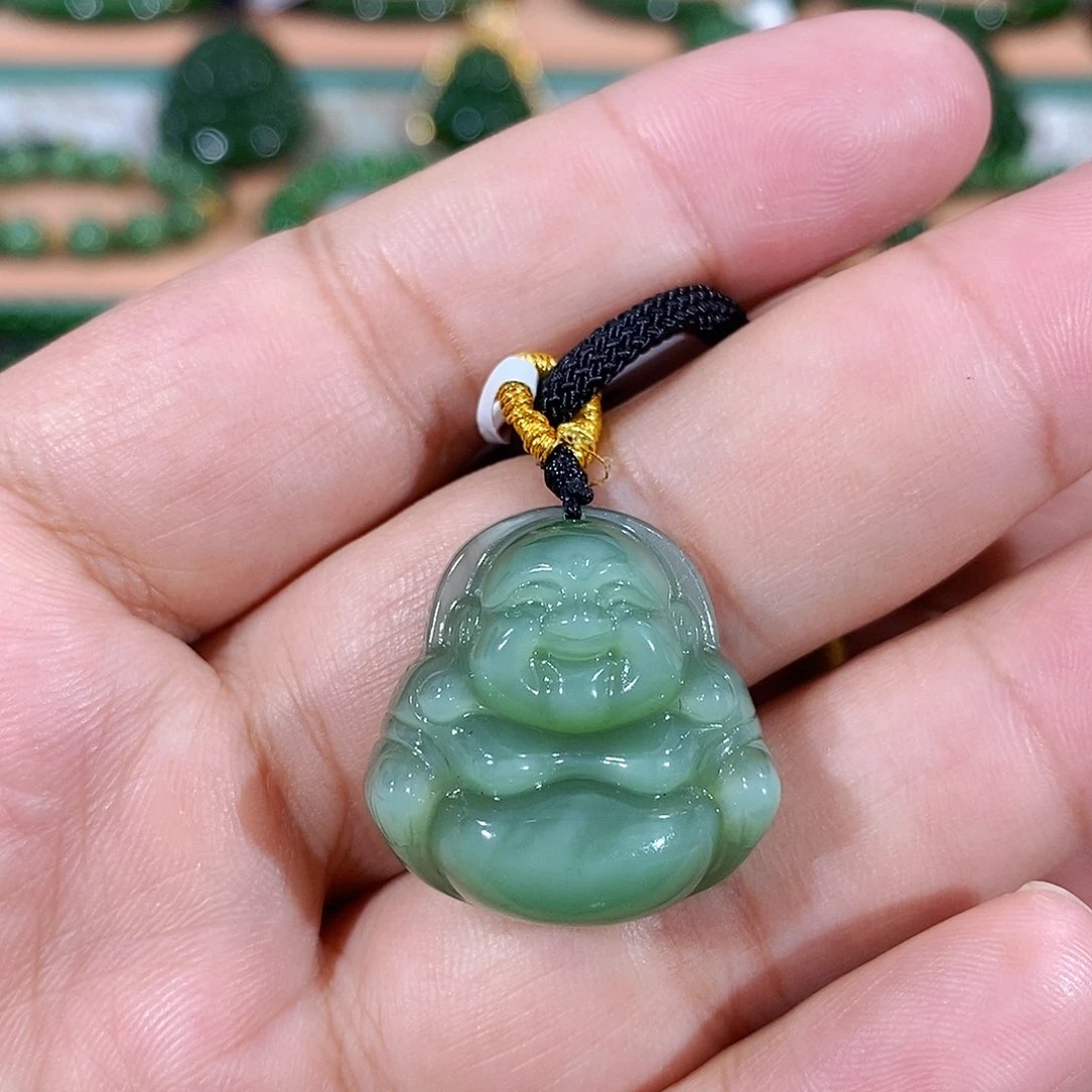 和田玉未镶嵌吊坠(不含链)