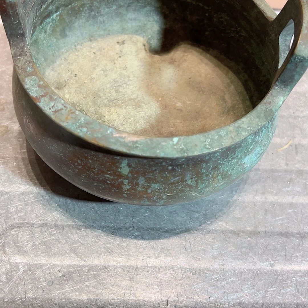 薛黄铜摆件工艺品，