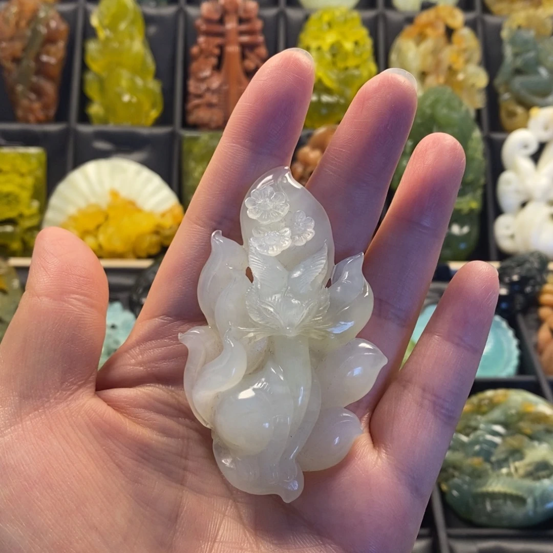 蛇纹石玉合金颈饰