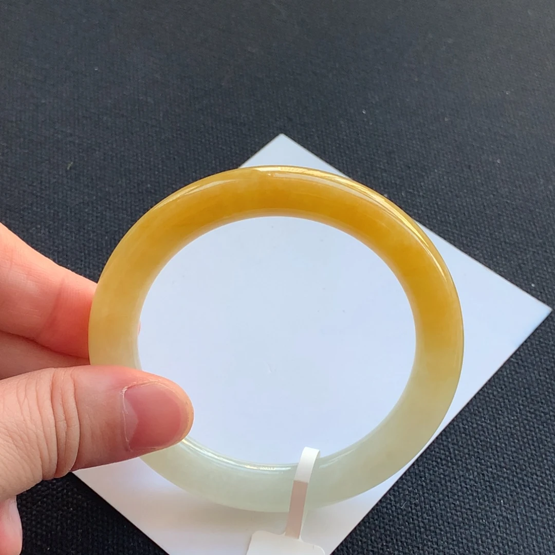 翡翠未镶嵌手镯96号