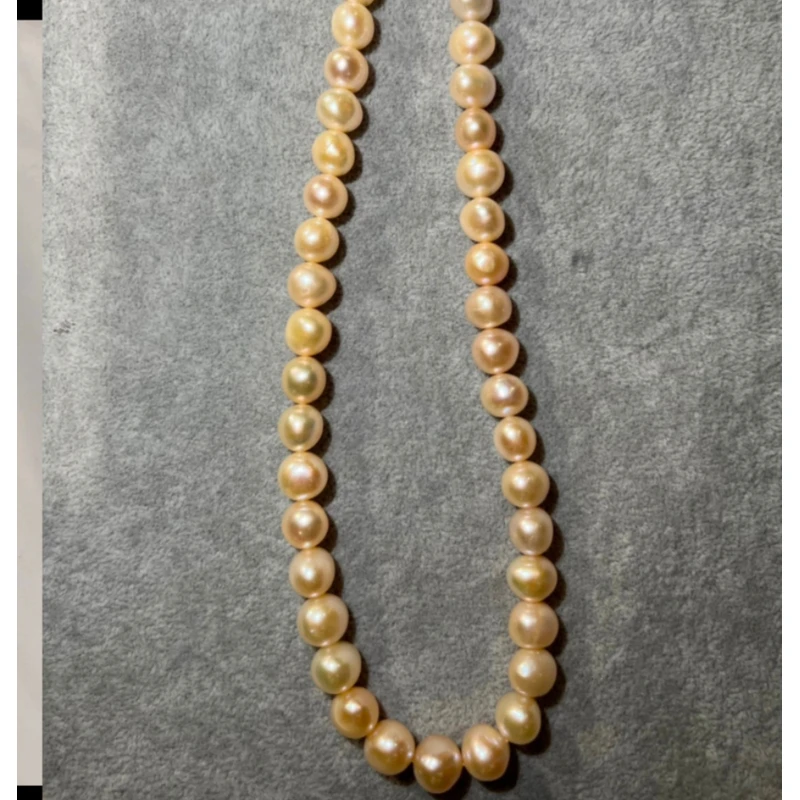 铜合金项链 215法式高端8mm珠珠项链