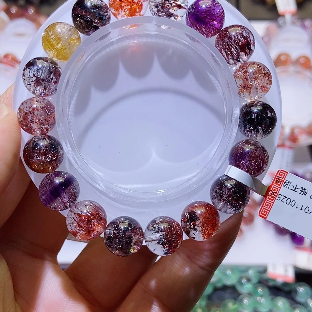 未镶嵌手链水晶彩毒液11